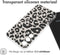 imoshion Hoesje Geschikt voor Samsung Galaxy A54 (5G) Hoesje Siliconen - imoshion Design hoesje - Meerkleurig / Leopard Transparent