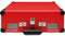 Soundmaster PL580RO - Koffermodel platenspeler - 3 snelheden (33/45/78 RPM) - Rood