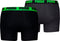 Puma - Basic Boxer 2-pack - 701226387 - 018 Black/ Green