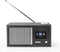 Nedis RDIN3000BK - Internetradio - FM en Bluetooth - Houtdesign