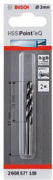 Bosch HSS spiraalboren PointTeQ - 3mm - zelfcentrerende punt - (2 stuks)