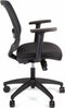 Linea bureaustoel New Malice 01 - ergonomisch EN1335 - multi verstelbaar - max. draagvermogen 110kg - zwart - LF-2032003