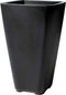 Step2 Bridgeview Bloempot Groot - Plantenbak van kunststof met waterreservoir - Voor binnen & buiten - Onyx Zwart