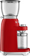 Smeg CGF01RDEU - Koffiemolen - 30 maalstanden - Rood