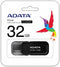 Adata UV240 - USB stick - 32GB - Zwart