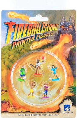 Fireball Island painted miniatures