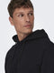 ONLY & SONS ONSCERES - Hoodie - Trekkoord capuchon 2 steekzakken - Zwart