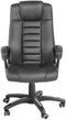 tectake® Bureaustoel - Luxe directiestoel - Ergonomisch - Zwart