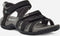 Teva W TIRRA LEATHER - Wandelsandalen - Leren bovenwerk - Zwart