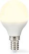 Nedis LED-Lamp E14 - G45 - 4.9 W - 470 lm - 2700 K - Warm Wit - Frosted - 3 Stuks