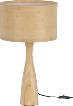 BePureHome Lunar Tafellamp - Bamboe - Naturel - 55x32x32