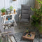 Summerset Club - 4-delige Tuinkussenset hoge rug - Taupe * 4 halen = 1 betalen
