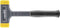 Halder SUPERCRAFT 3380.045 Kunststof hamer Ergonomische handgreep, Middelhard 1000 g 310 mm 1 stuk(s)