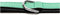 Hondenhalsband Gloria Gestoffeerd Groen (55 cm) (55 x 2,5 cm)