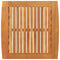 vidaXL - Tuin - Bijzettafel - Bruin - 45x45x50 - cm - Massief - Acaciahout