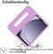 imoshion Samsung Galaxy Tab A9 - Kidsproof Tablethoes - Schokabsorberend met Handvat - Lila