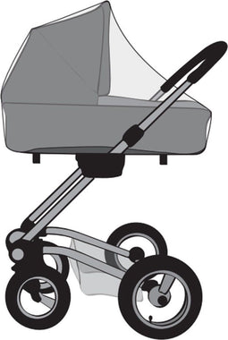 Babsana Regenhoes - Universeel voor Kinderwagen - Elastische Hoeken - Transparant