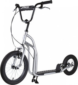Stiga Sports Air Scooter 16 Inch Autoped Step Zilver
