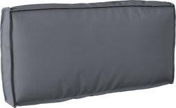 vidaXL - Ligbedkussen - voor - Rugleuning - Anthraciet - 80x40x12 - cm - Oxford - Stof