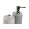 Zeepdispenser DKD Home Decor Beige Grijs Crème polyestyreen 8 x 8 x 18 cm (2 Stuks)