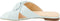 Guess Sameya - Dames Slippers - Gekruiste banden - Lichtblauw