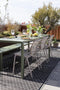 Zuiver Vondel Tuinstoel - Beige - Armleuning - 2 stuks
