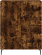 vidaXL - Dressoir - 69,5x34x90 - cm - bewerkt - hout - gerookt - eikenkleurig