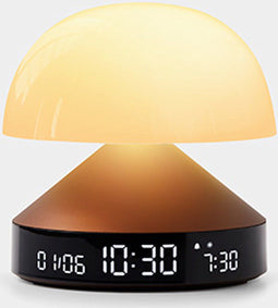 Lexon Mina Sunrise Wake Up Light Wekker - Brons Bruin