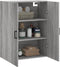 vidaXL - Hangkast - 69,5x34x90 - cm - grijs - sonoma - eikenkleurig