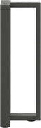 vidaXL - Console - tafelpoten - 2st - T-vormig - 38x25x(72-73)cm - staal - antraciet