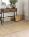 ARAPTEPE - Laagpolig vloerkleed - Beige - 80 x 300 cm - Jute