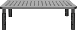 SpeaKa Professional SP-MR-210 - Monitorverhoger - Verstelbare hoogte 100-140 mm - Zwart