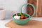 Amuse Tylla oat Life Bowl - 700ml - Lunchbox - Perfect Afsluitbare Verhouddoos - Saladebox voor onderweg - Lichtgrijs
