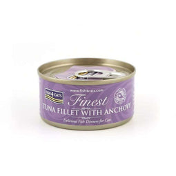 Kattenvoer FISH4DOGS FISH4CATS Tuna fillet with anchovy Vis 70 g