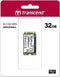 Transcend MTS400 - M.2 SSD - 32 GB - SATA III 6 Gb/s - tot 560 MB/s lezen