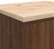 vidaXL - Garagekast - 60x51x85 - cm - massief - grenenhout - bruin - eikenkleurig