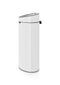 Brabantia Touch Bin - Prullenbak - 40 liter - Soft-Touch - White