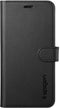 Spigen Wallet S - Flip cover - Ruimte voor 2 pasjes - Zwart