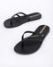 Ipanema Bossa Slippers - Dames - Flexpand - Zwart - Maat 38