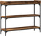vidaXL - Console - Tafel - Oud - Hout - 100x30x80 - cm - Engineered - Hout - en - Staal