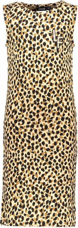 Like Flo Jurk F202-5875-965 - Maat 140 - Katoen Jersey Mouwloos