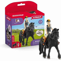 Tori & Princess Beeldje, Horse Club - Doos, 11 stuks, vanaf 5 jaar oud - schleich 42640 Horse Club