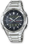 Casio WVA-M650D-1AER - Herenhorloge - 5 bar waterdicht - Zwart Grijs