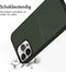 Accezz iPhone 13 Pro Max - Back Cover - Premium Leather Card Slot - Groen
