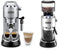 DeLonghi Dedica ECKG6821.M - Pompdruk espressomachine met koffiemolen - 15 bar - Zilver