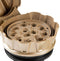 Domo DO7297S - Zakloze cilinderstofzuiger - 700 W - 2,5 L - Zwart / Goud