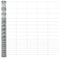 vidaXL - Veldhek - 1,5 - x - 25 - m - Gegalvaniseerd - Staal