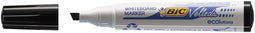 BIC Velleda Whiteboard Marker 1751 markeerstift 12 stuk(s) Zwart Kogelpunt