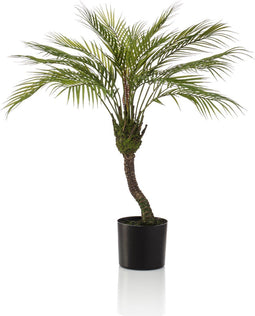 Emerald - Kunstplant Chamaedorea Palm 85cm - Kunstplanten voor binnen