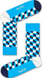 Happy Socks Gift Box - Unisex sokken - 4 paar vrolijke sokken - Lichtblauw/Wit/Rood (4-pack)
